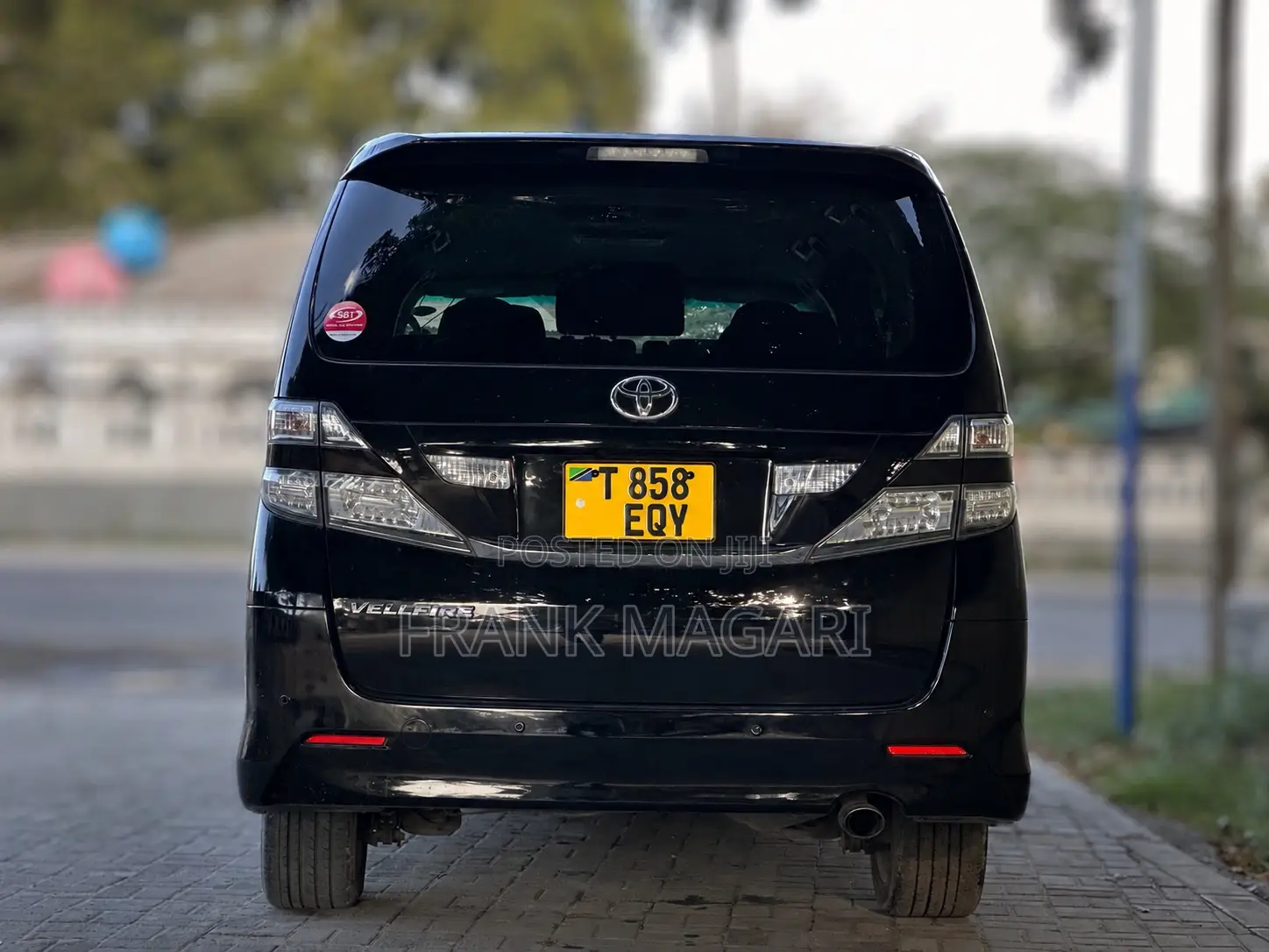 Toyota Vellfire 2008 Black