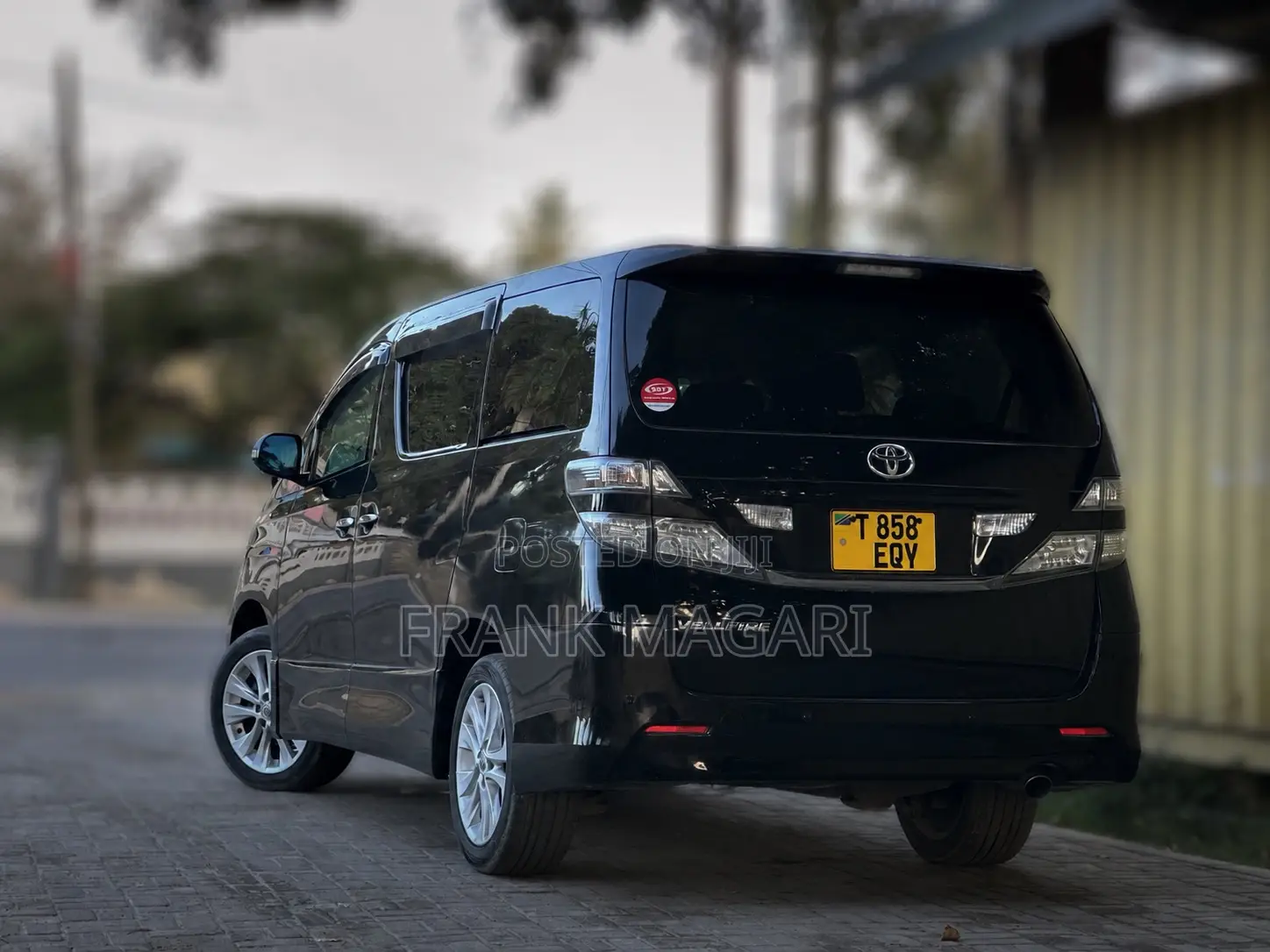 Toyota Vellfire 2008 Black