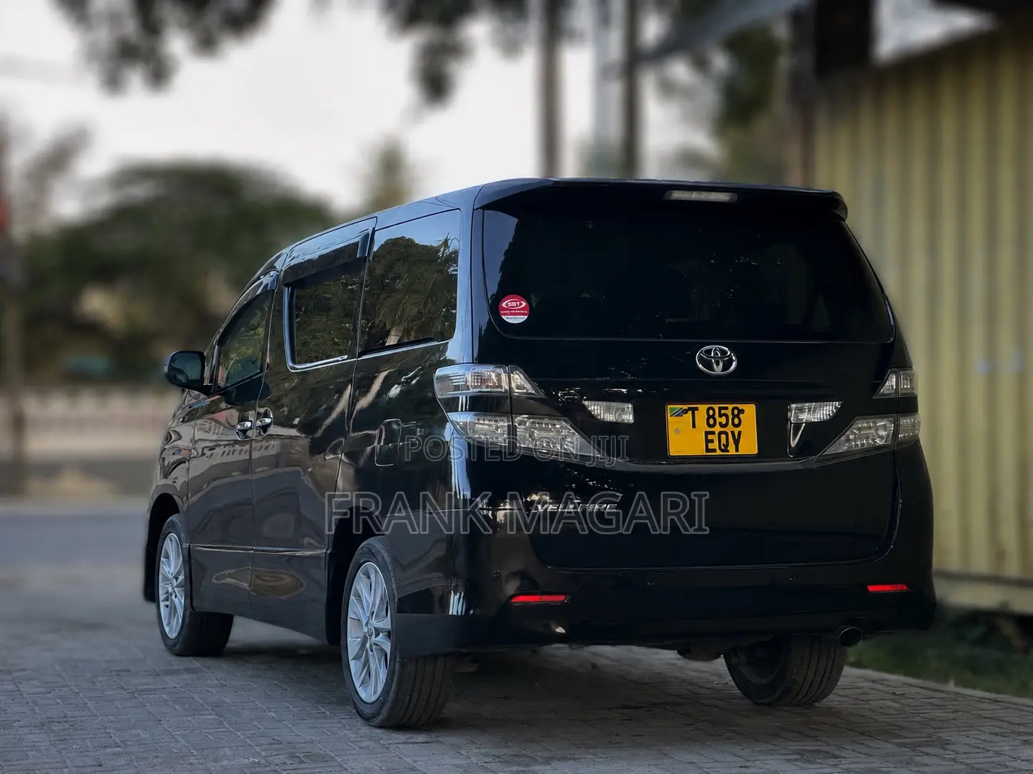 Toyota Vellfire 2008 Black