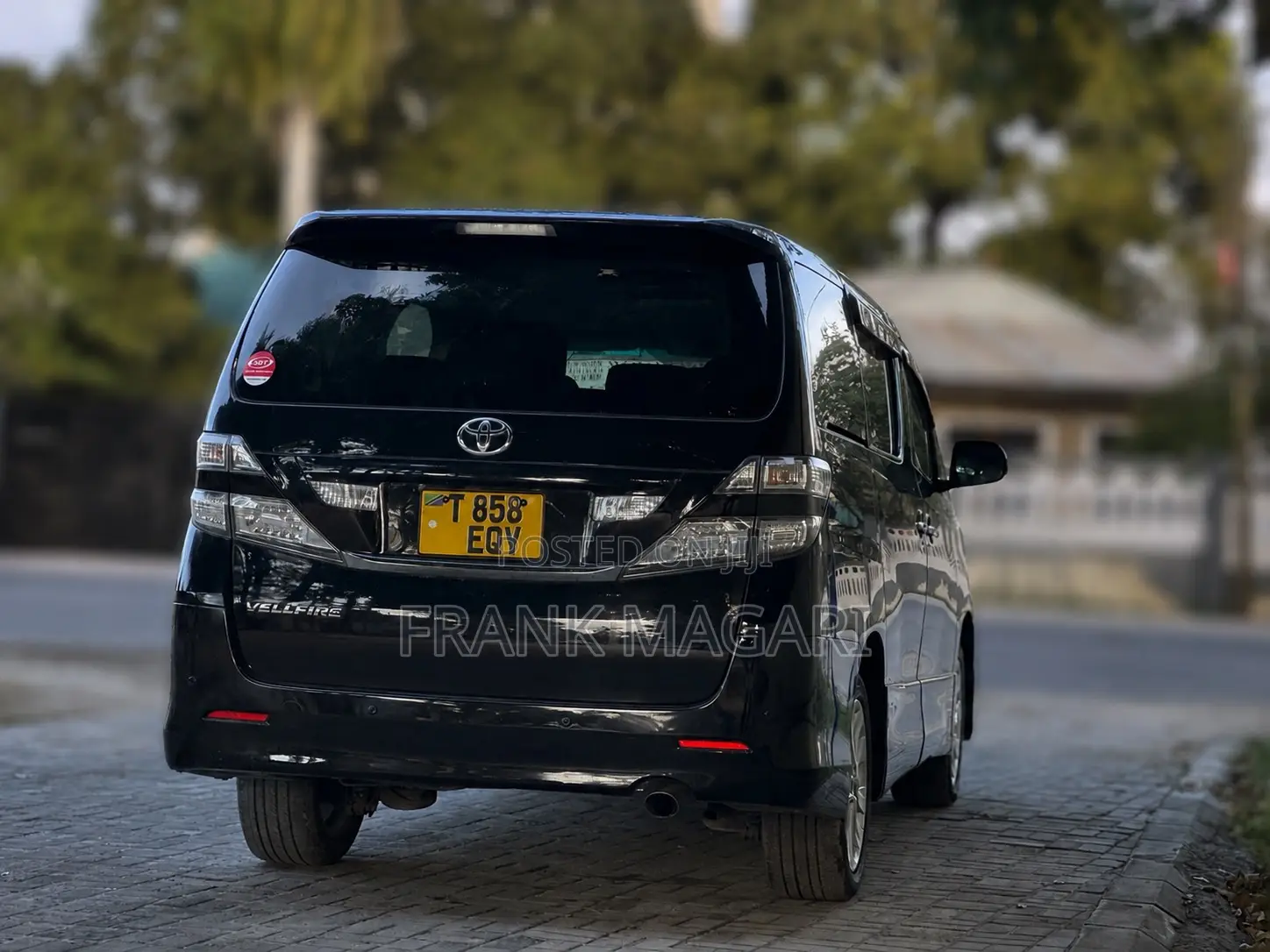 Toyota Vellfire 2008 Black