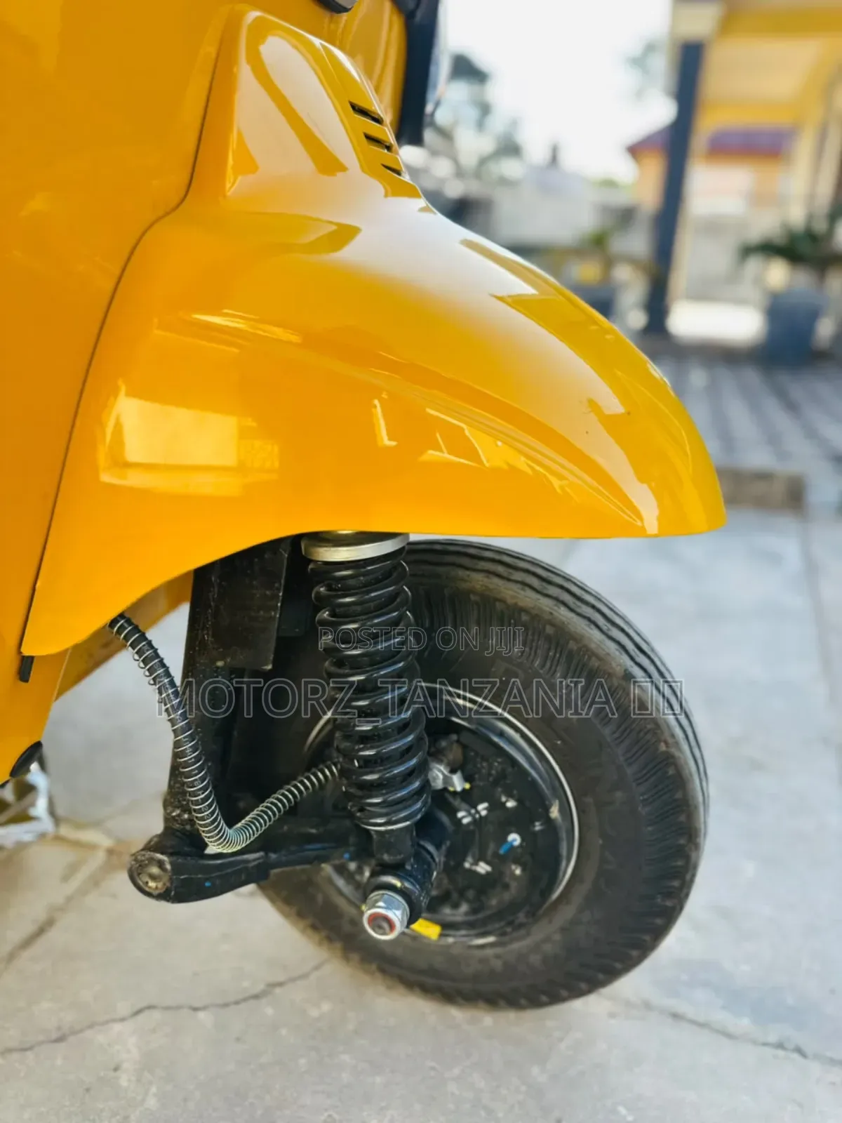 New Piaggio 2026 Yellow