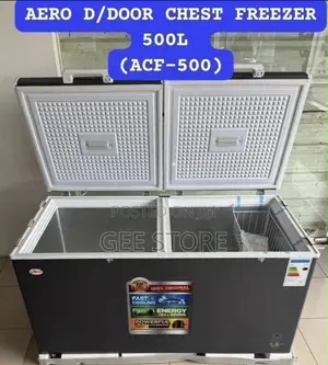 Aero Chest Freezer Double Door 500l (Acf-500)