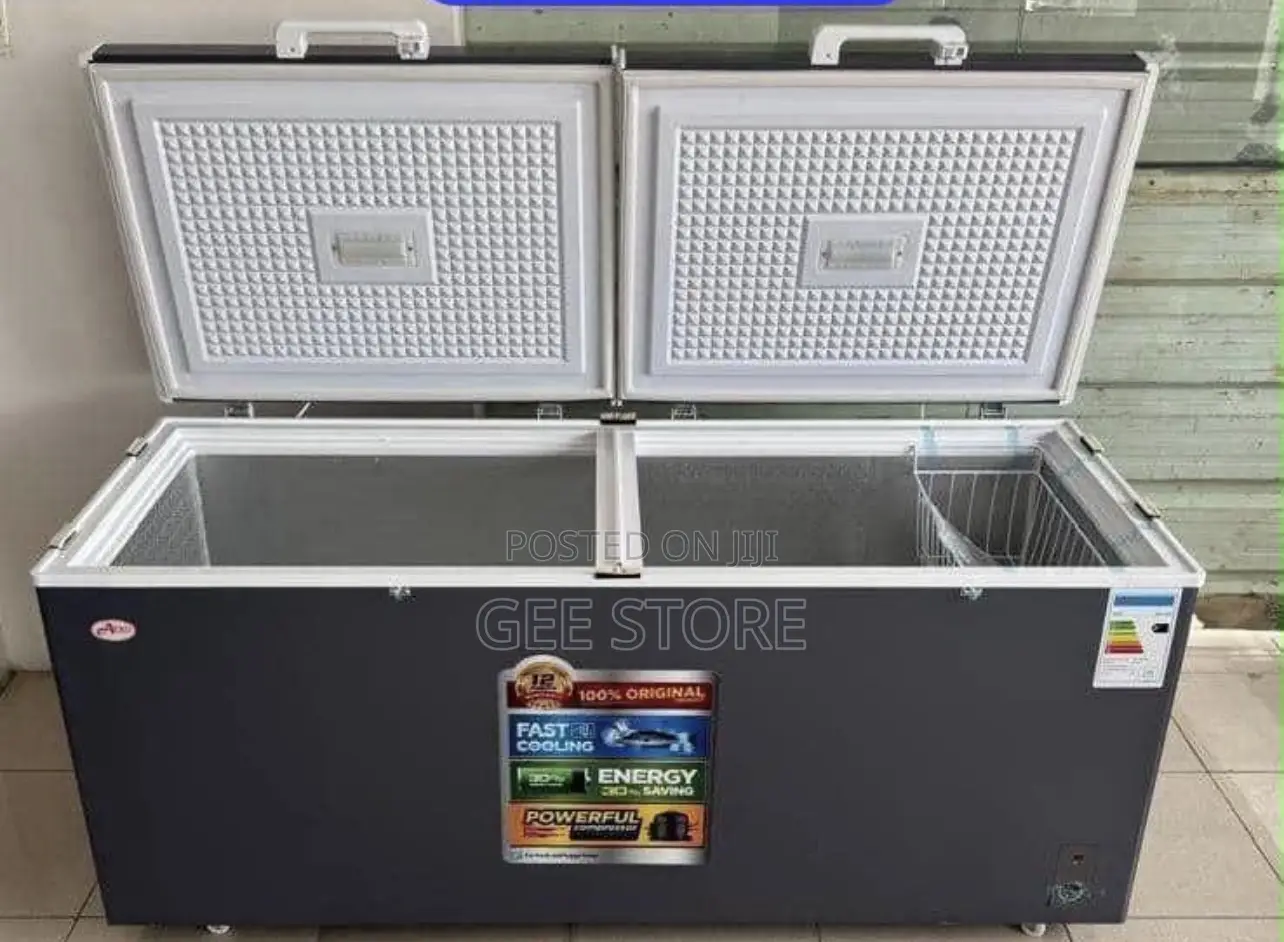 Aero Chest Freezer Double Door 600l (Acf-600)