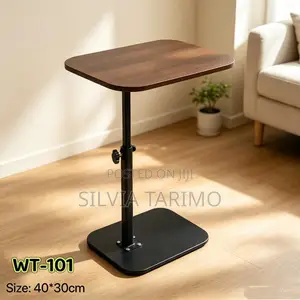 Adjustable Laptop Side Table – 40×30cm Portable Table