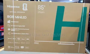 Hisense 85UR9S 85" RGB Mini-Led Smart TV VIDAA OS - Gaming Home Cinema