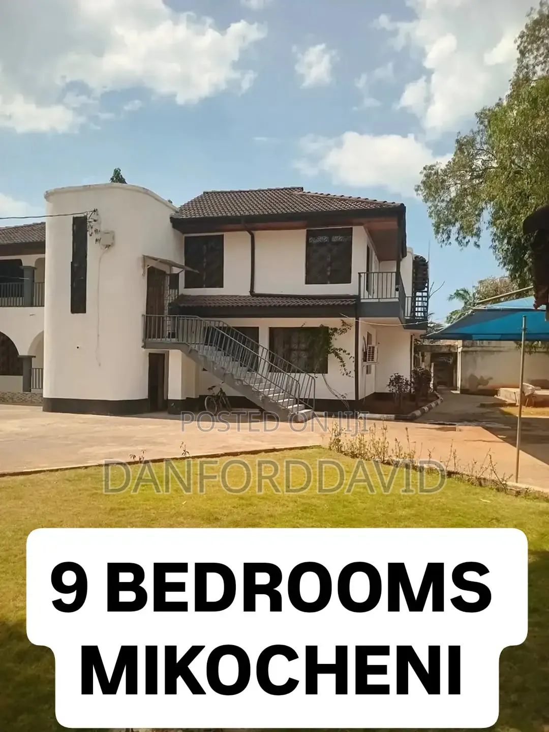 9bdrm House in Kahwa Real Estate, Mikocheni for rent