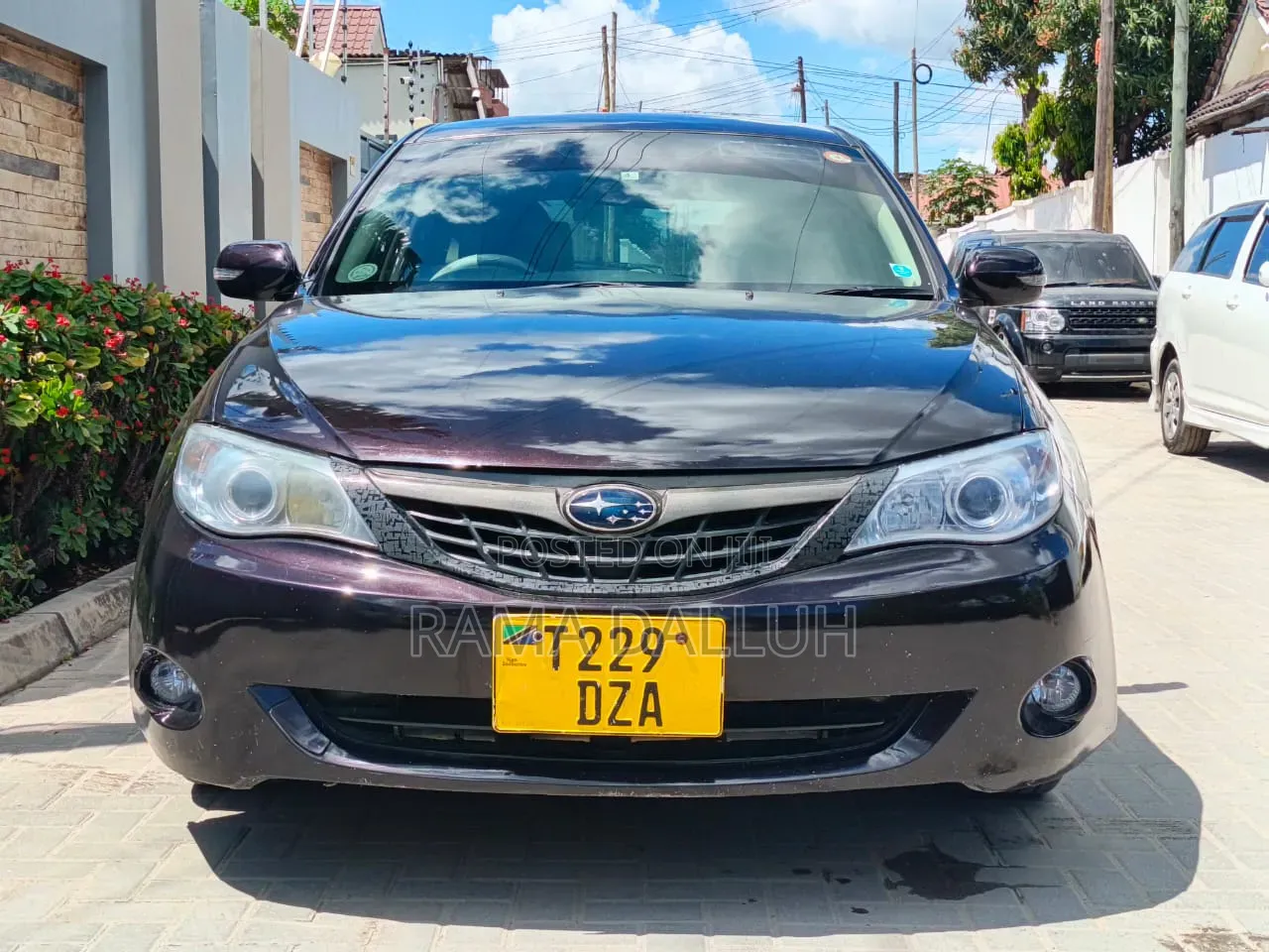 Subaru Impreza 2009 Burgundy