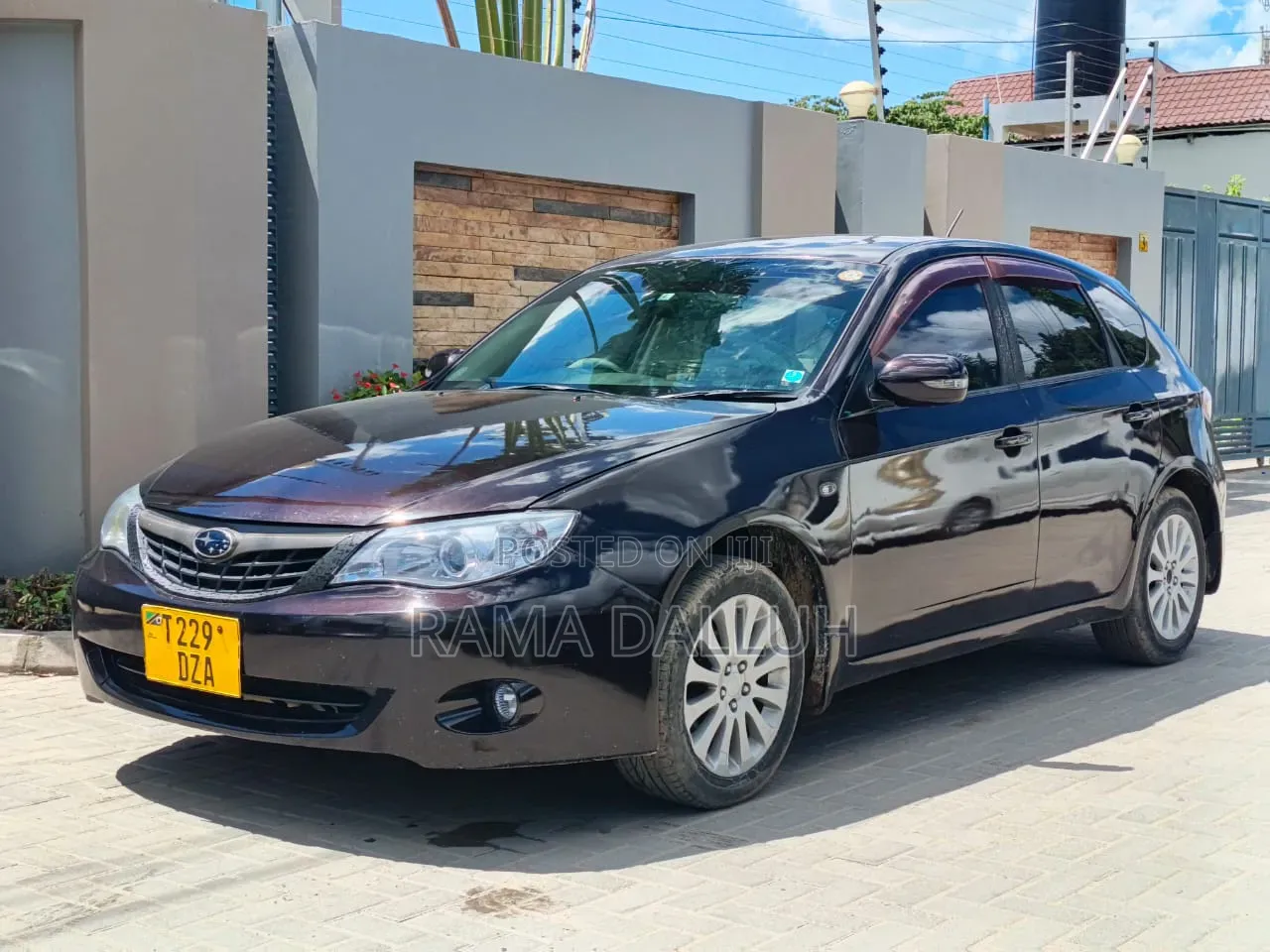 Subaru Impreza 2009 Burgundy