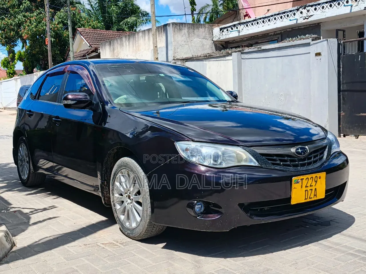 Subaru Impreza 2009 Burgundy