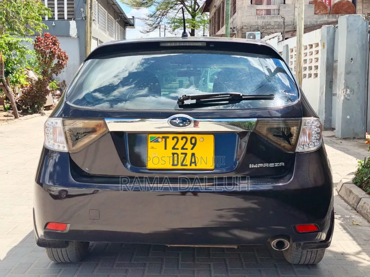Subaru Impreza 2009 Burgundy