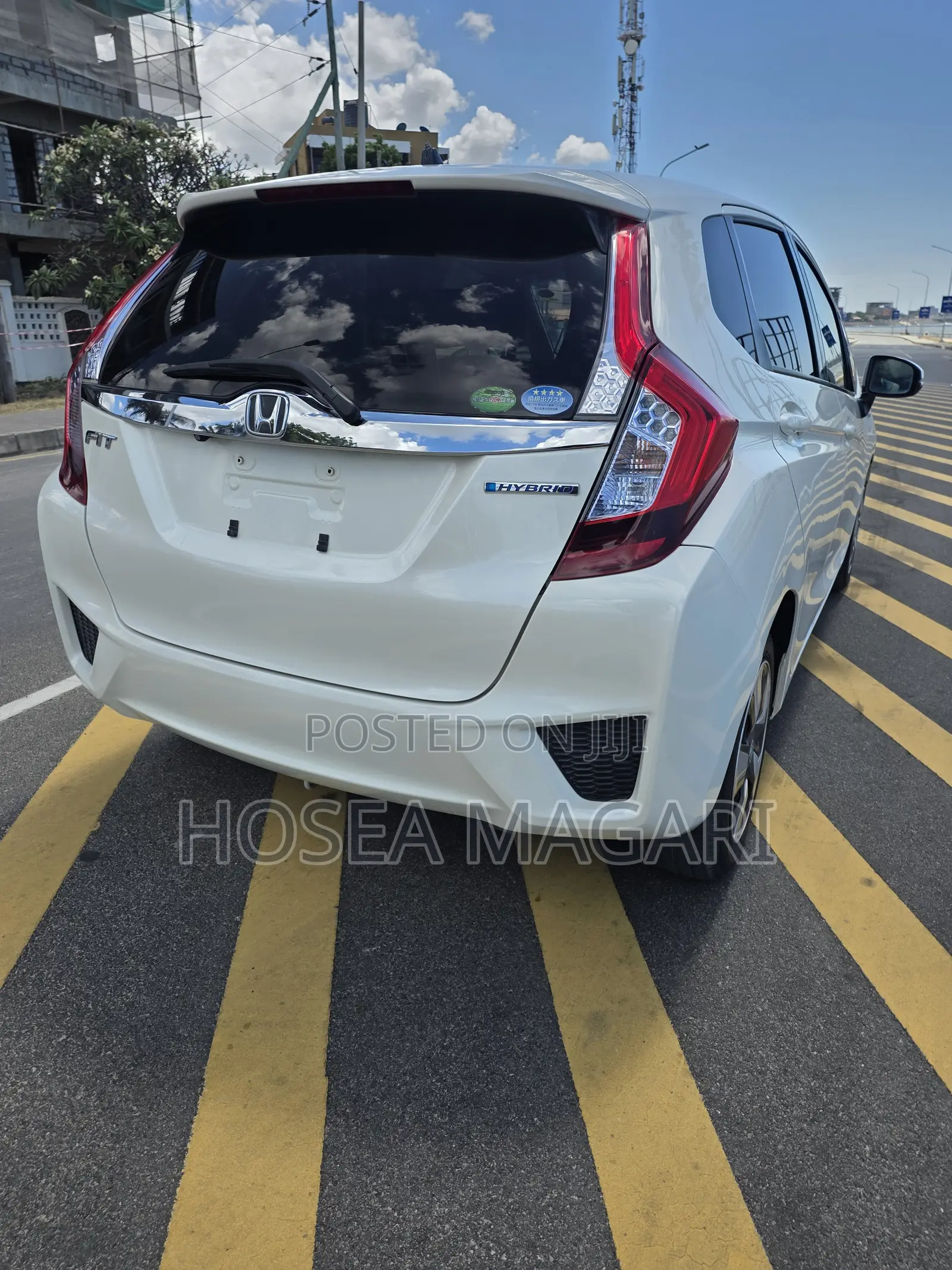 Honda Fit 2016 White