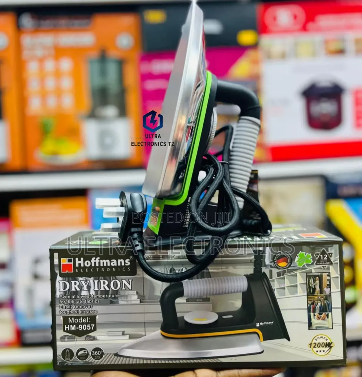 Hoffmans Dry Iron Pasi Ya Chuma 1200W