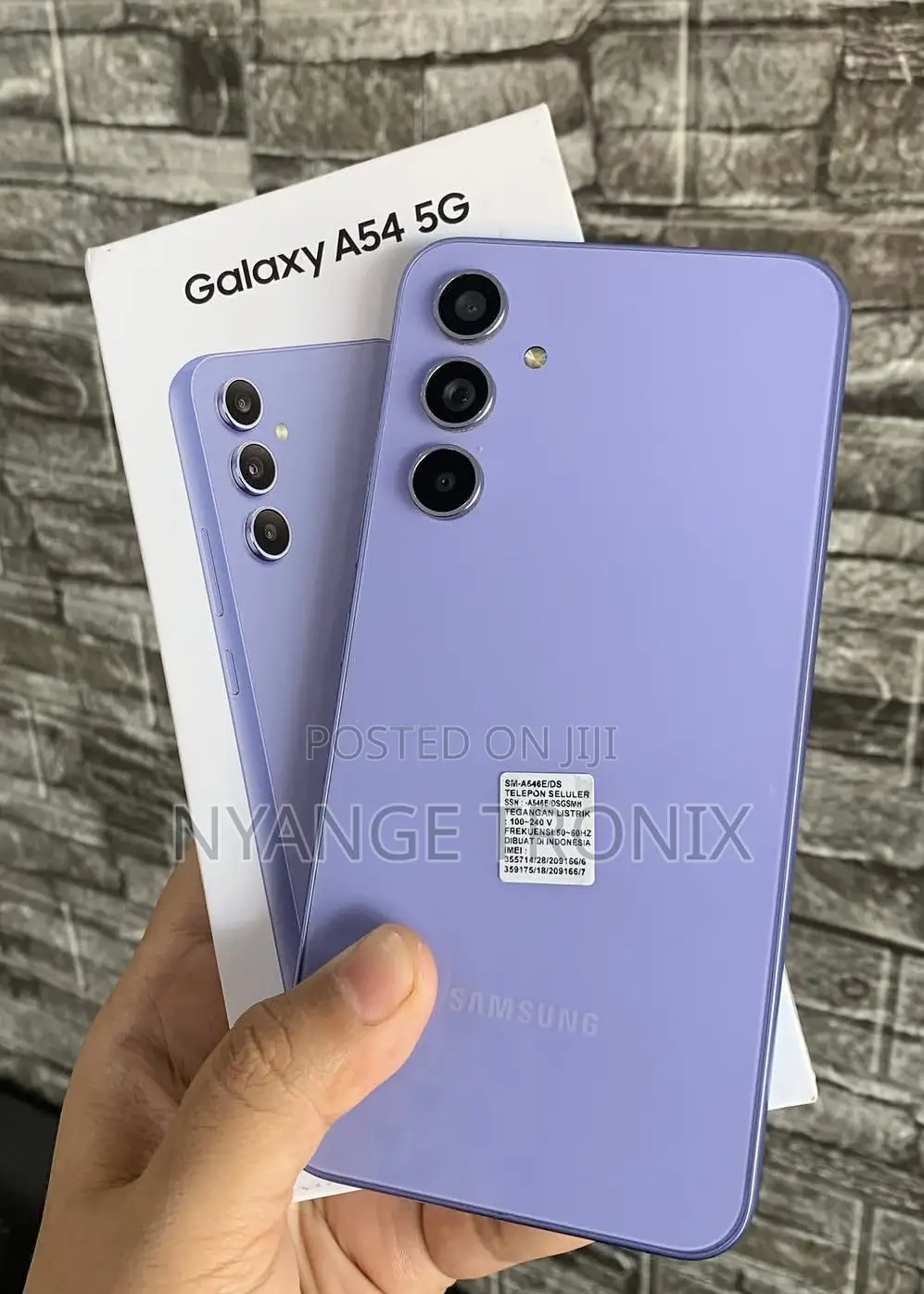 New Samsung Galaxy A54 128 GB Blue