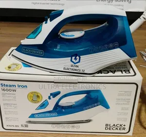 Black Decker Steam Iron 1600W
