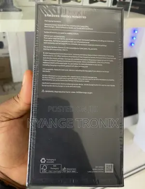 New Samsung Galaxy Note 20 5G 128 GB Black