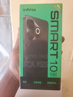 New Infinix Smart 10 64 GB Black