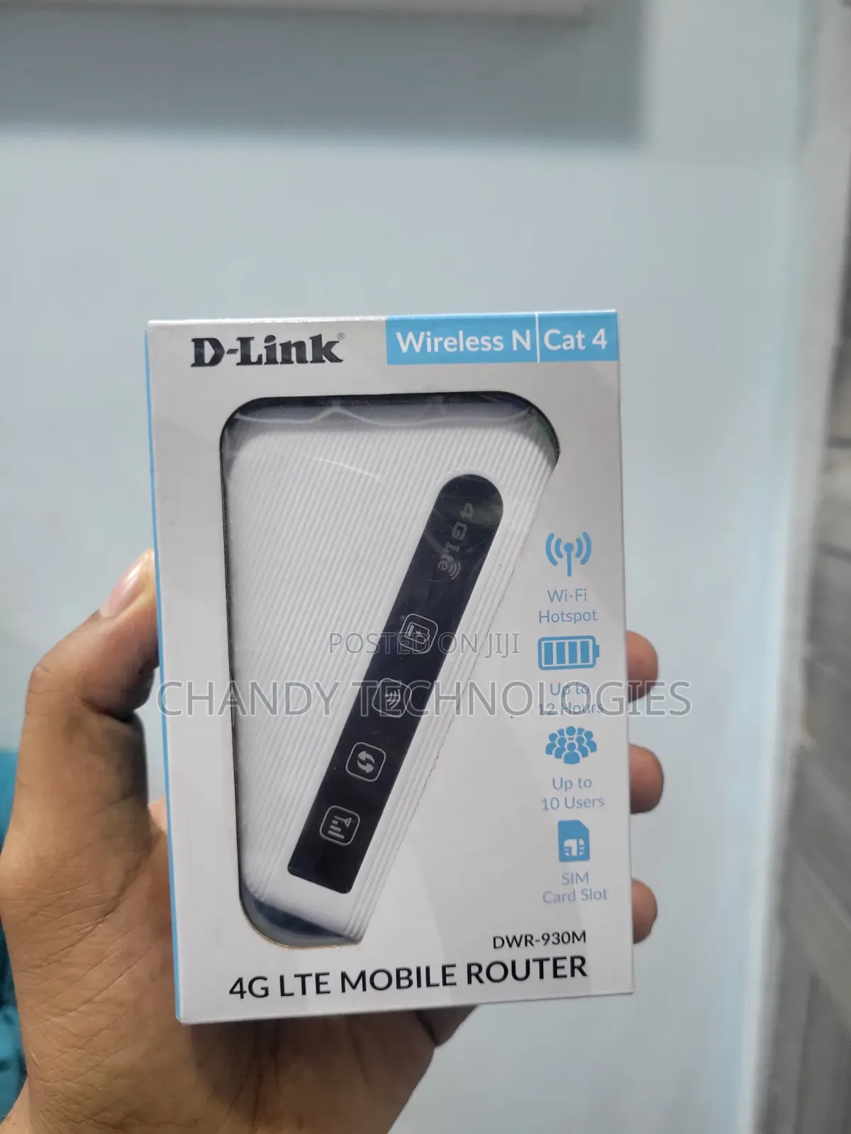 D-Link DWR-930M 4G LTE Mobile Router.