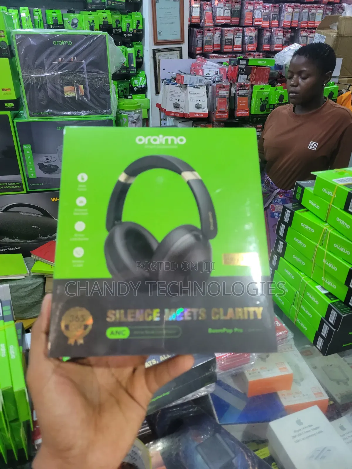 Oraimo BoomPop Pro Wireless Over-Ear Headphone
