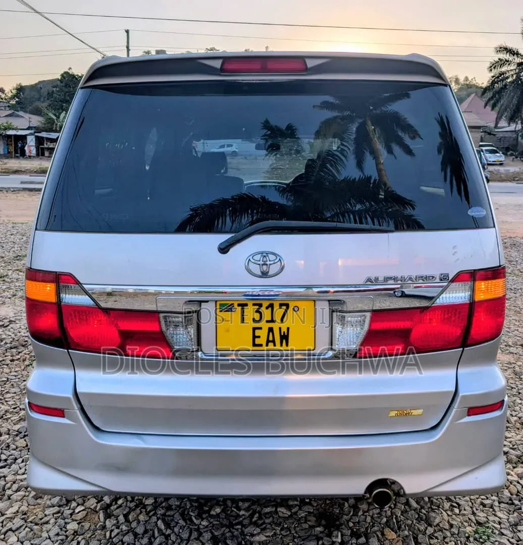 Toyota Alphard 2007 Silver