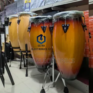 Original Professional Conga/ Tumba Drums With Stands