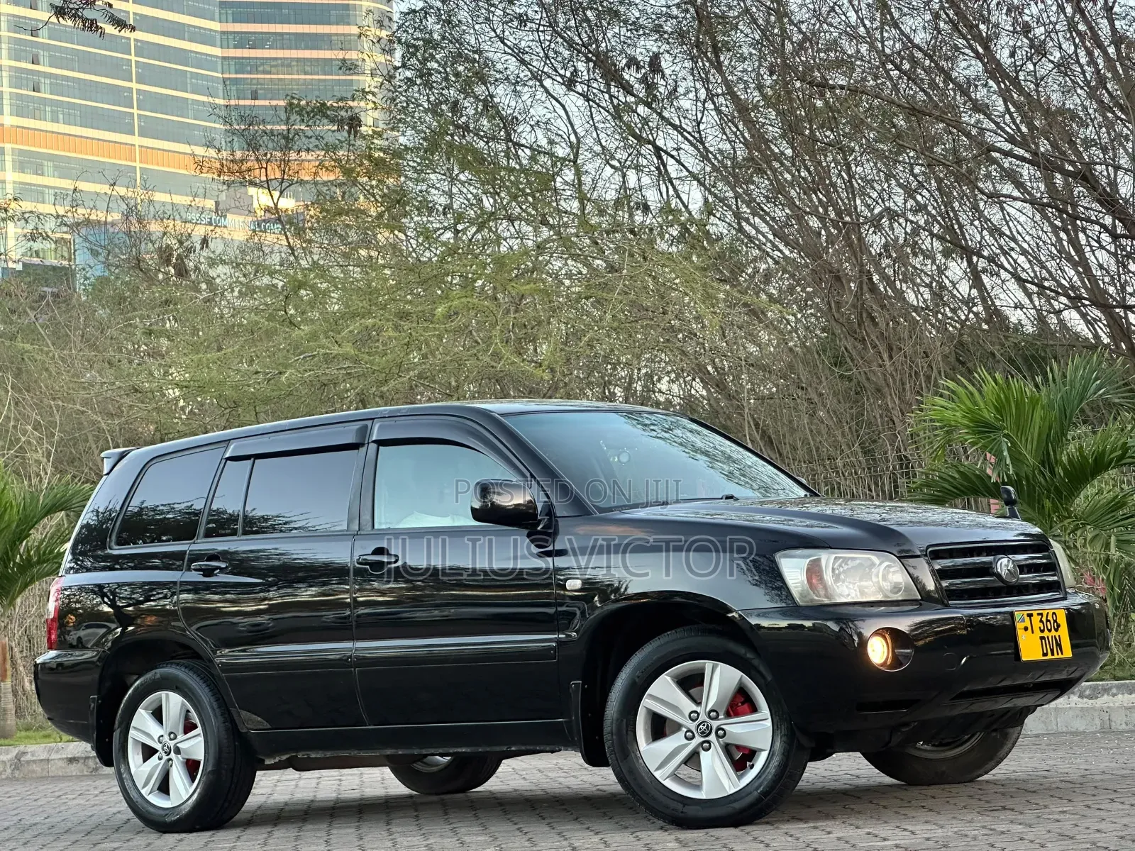 Toyota Kluger 2005 Black