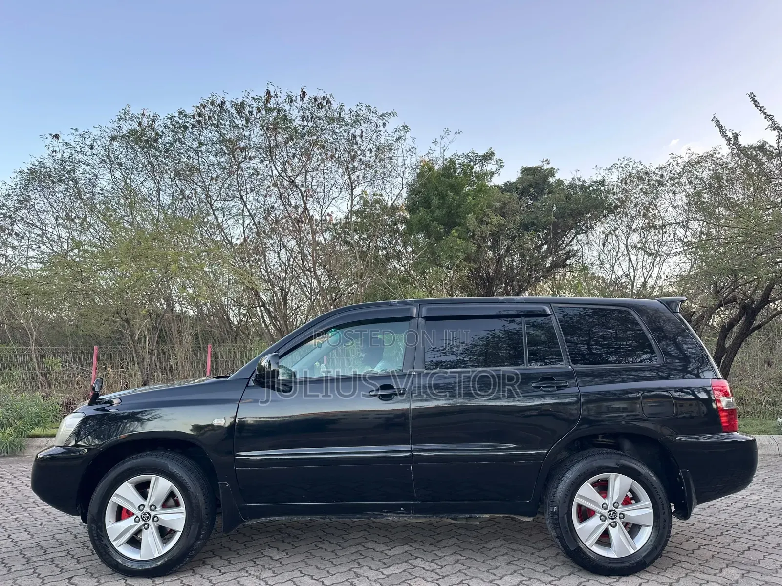 Toyota Kluger 2005 Black