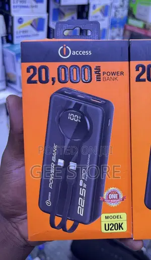 I-Access Powerbank 20000mAh