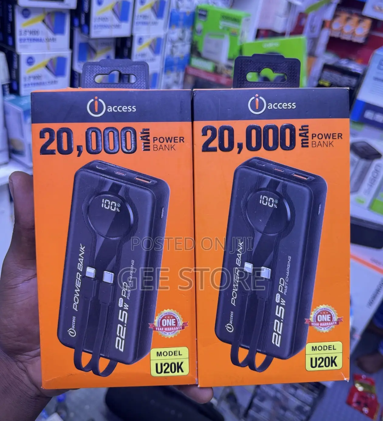 I-Access Powerbank 20000mAh