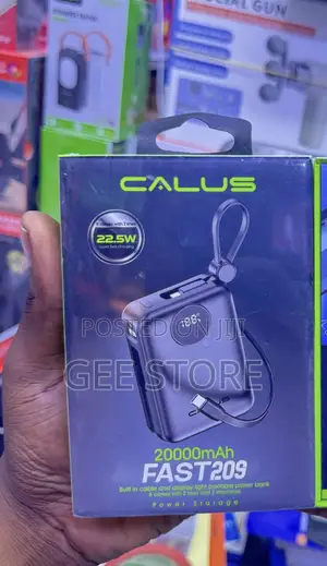 Calus Portable Powerbank Fast209 20000mAh