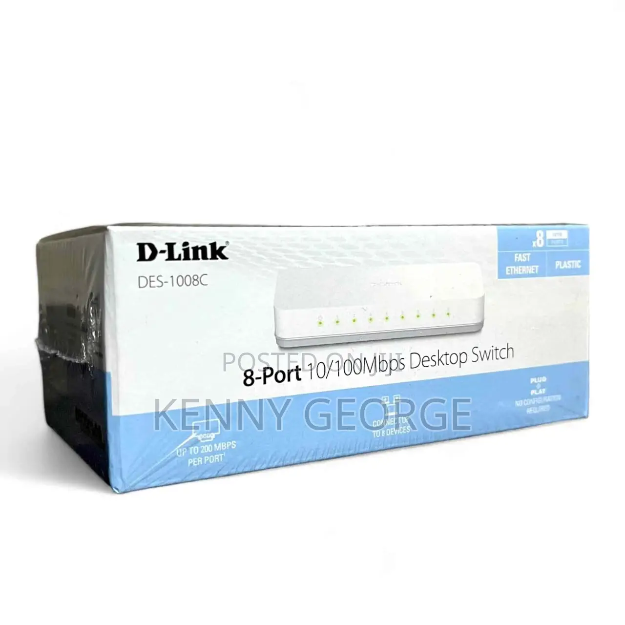 D-Link 8 Port Swich