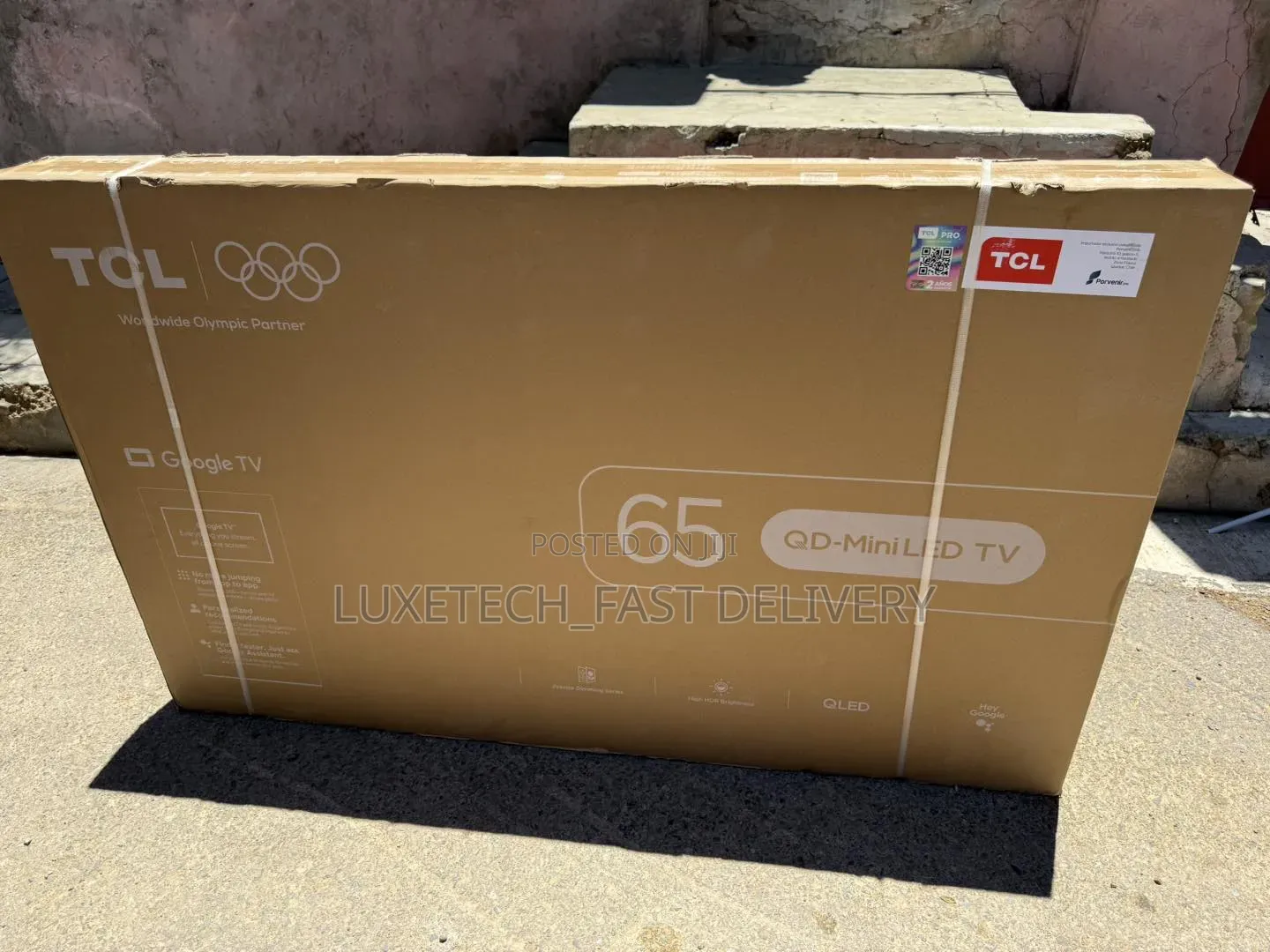 TCL 65" C6K QD-MiniLED Google Smart TV – For Gaming and Home Cinemas