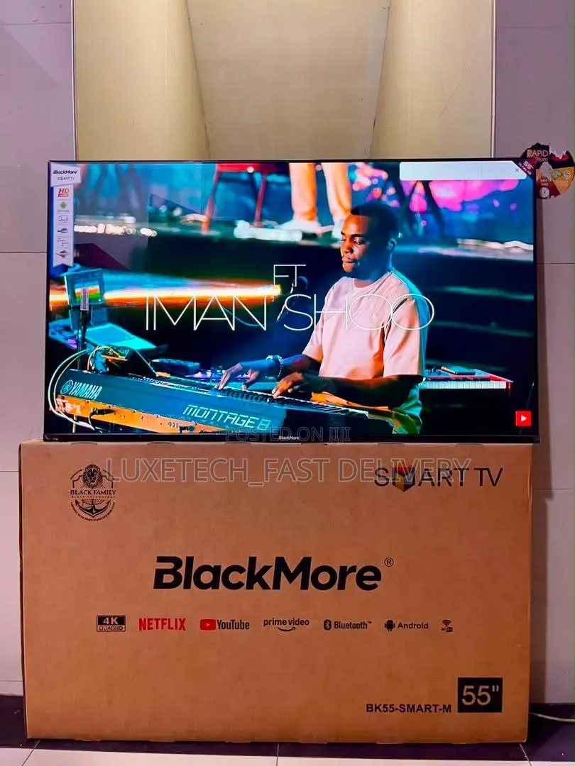 BlackMore 55 Inches UHD Smart Android TV