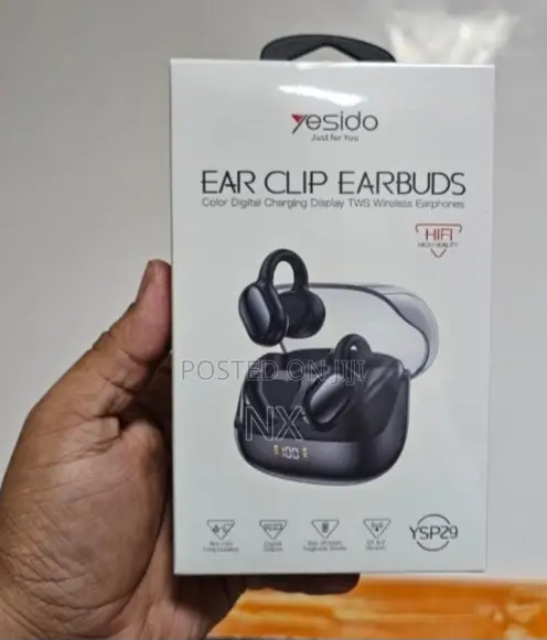 YSP29 Yesido Earclip Earbuds Wireless Bluetooth Earphones TWS