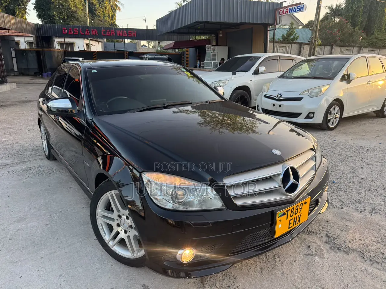 Mercedes-Benz C200 2008 Black