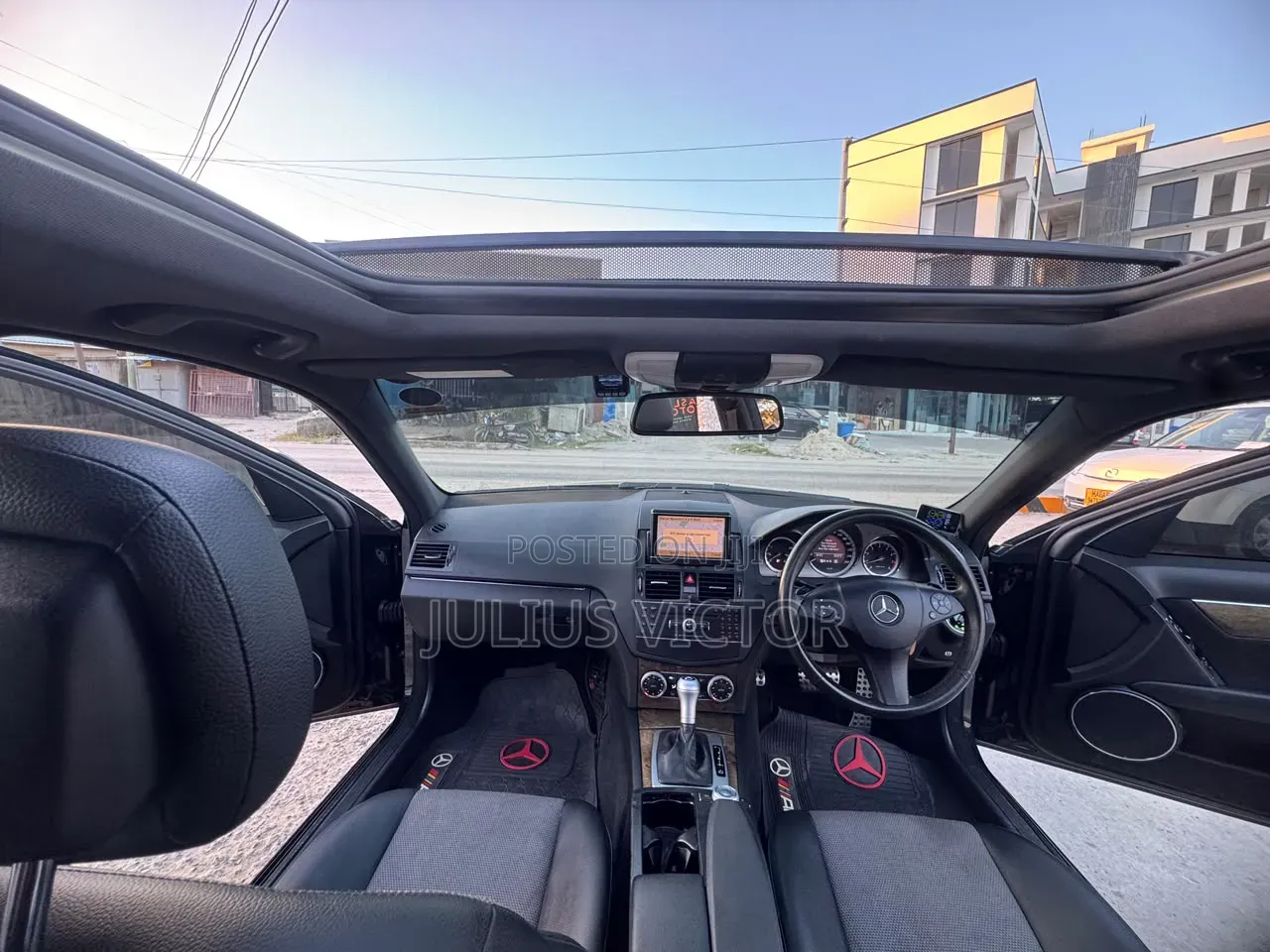 Mercedes-Benz C200 2008 Black