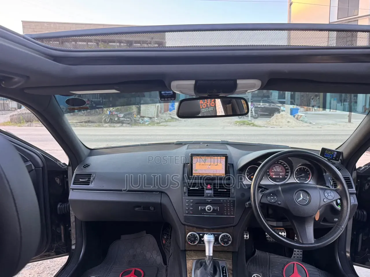 Mercedes-Benz C200 2008 Black