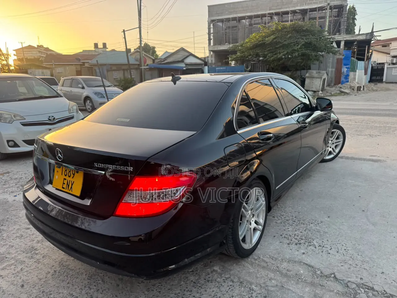 Mercedes-Benz C200 2008 Black