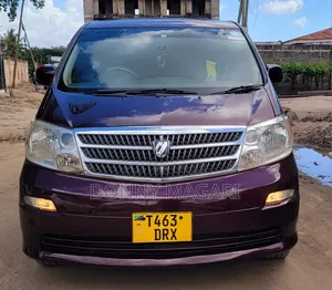 Toyota Alphard 2005 Maroon