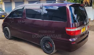 Toyota Alphard 2005 Maroon