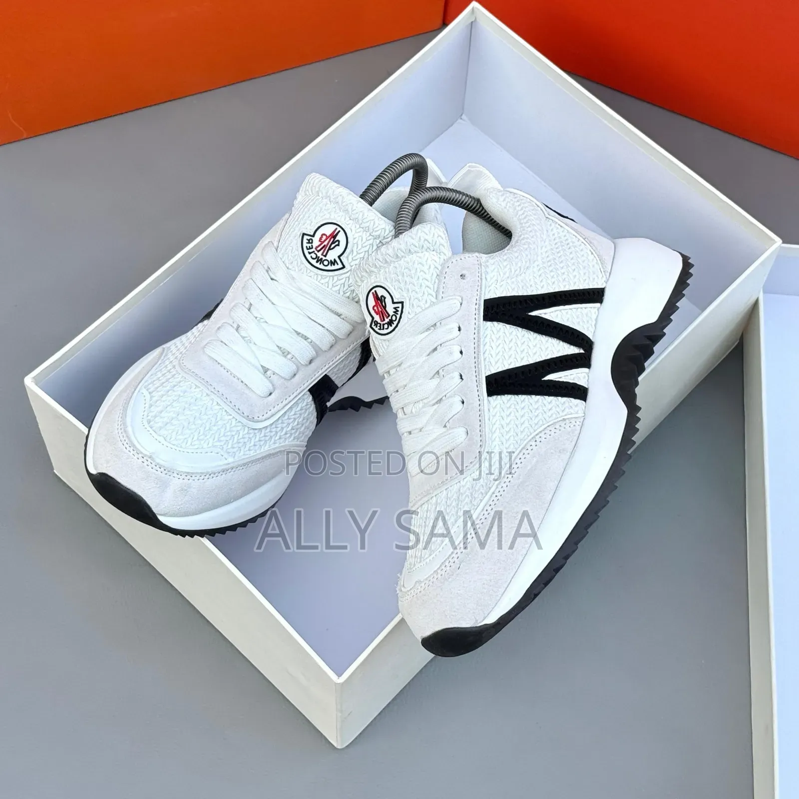 Men's Shoes Moncler Material Leather