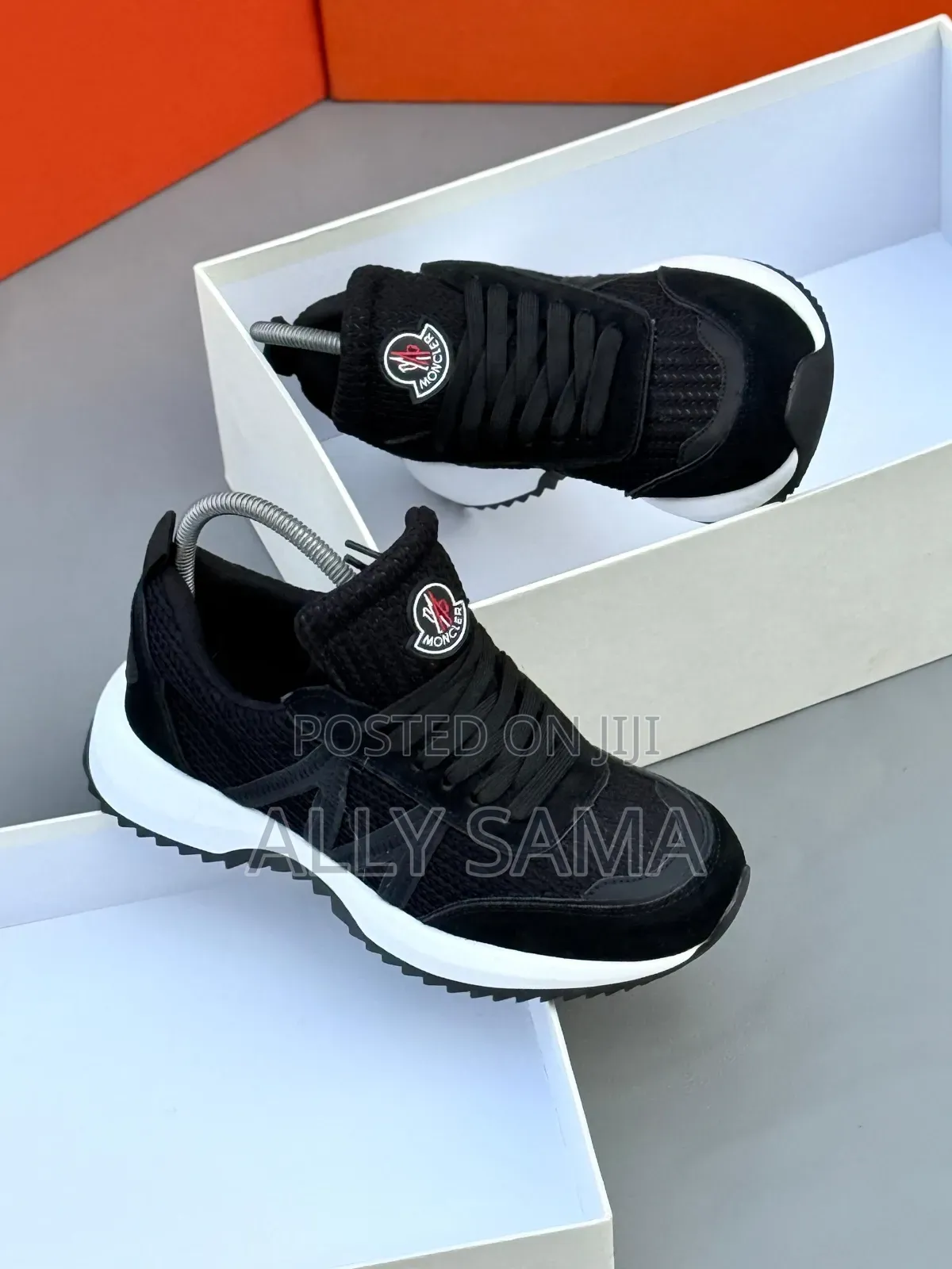 Men's Shoes Moncler Material Leather