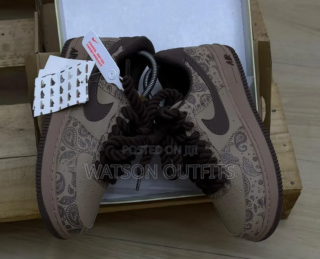 4 Colours Nike Airforce One Men's Leather Sneakers or Shoes