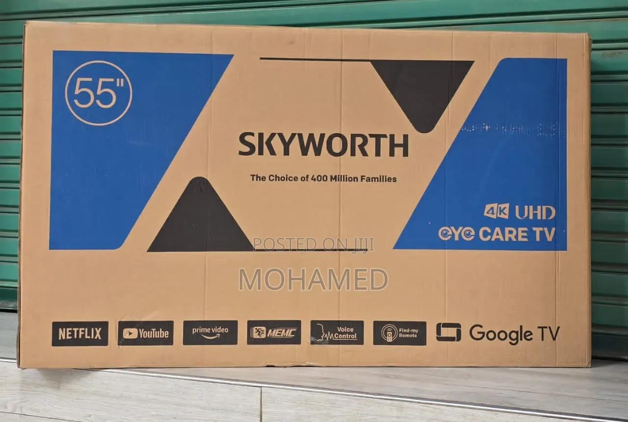  Skyworth 55” Uhd Smart TV — Picha Kali, Burudani Kubwa! 