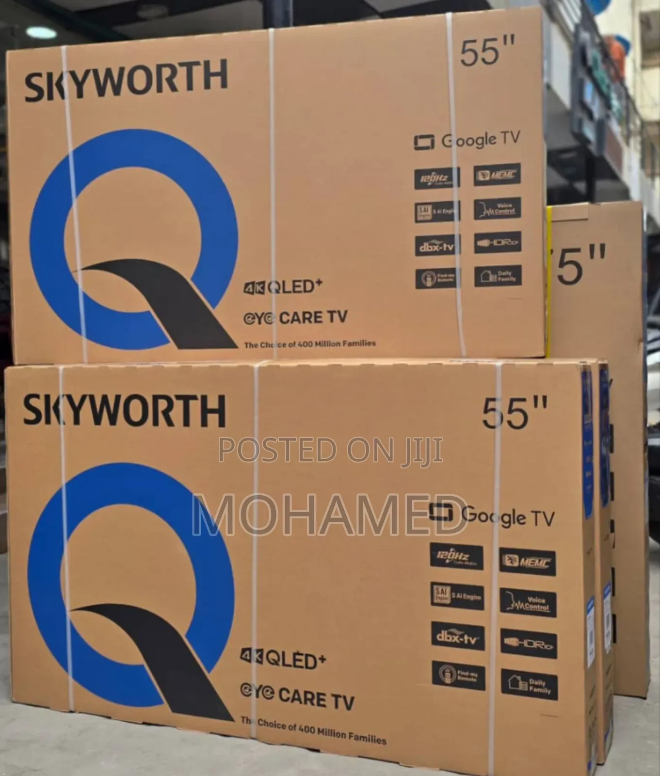  SKYworth 55" QLED SMART TV 