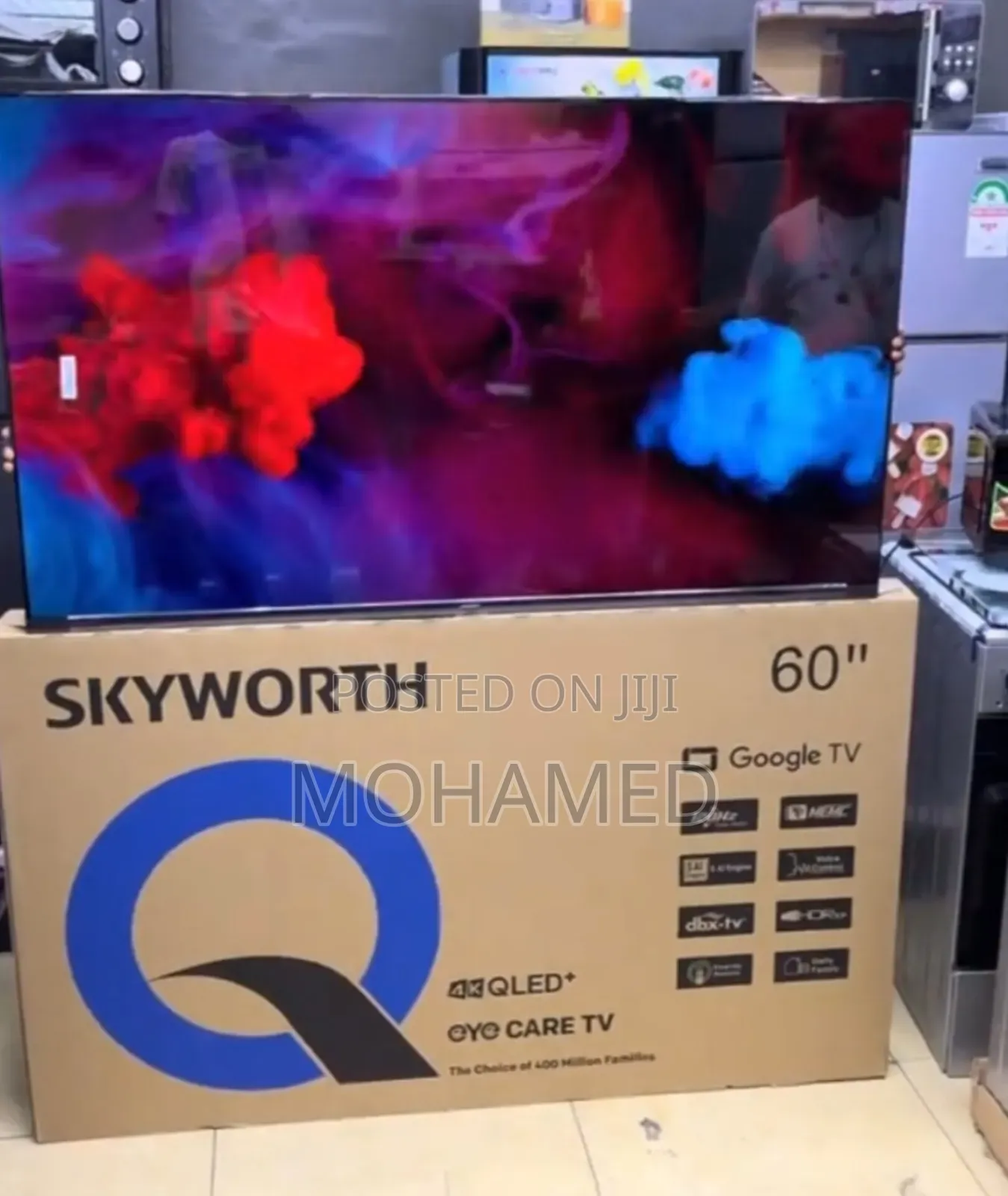  Skyworth 60" Qled Smart TV — Uhd 